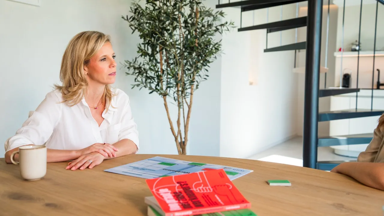 Professioneel gesprek met werkgever
